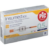 Pic Insumed - Siringa Per Insulina 0.5 ml Ago G30 x 8mm, 30 Pezzi
