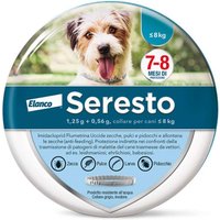 Bayer Seresto Cani 1.25 g + 0.56 g Collare Per Peso Da 1 A 8 kg