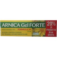 Sella Arnica gel forte - Gel arnica 10 Sella per i traumi e gli sforzi muscolari, 72 ml
