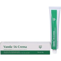 Vanda Omeopatici Vanda 56 - Crema lenitiva ed emolliente per la pelle irritata, Vanda crema 50g
