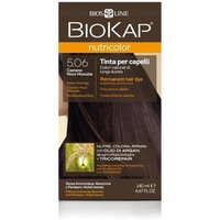 Bios Line Biokap Nutricolor 5.06 Castano Noce Moscata - Tinta capelli Bios Line nutriente, 140 ml