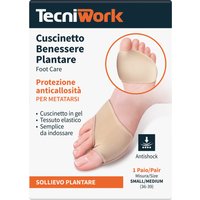 Tecniwork Night and Day Comfort - Cuscinetto in gel per il dolore dell'avampiede, 1 paio