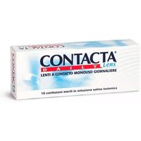 Sanifarma Contacta Daily Lens - Lenti giornaliere Sanifarma 4 diottrie per la miopia, 15 lenti