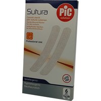 Artsana Pic Sutura 12x100 mm - Cerotto Pic sutura sterile per la chiusura cutanea, 6 pezzi