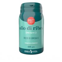 Erba Vita Monoplanta - Olio di Ribes Integratore Ricco di Omega 6, 60 Perle