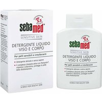 Sebapharma Sebamed Detergente Liquido Viso e Corpo Pelle Sensibile, 200ml