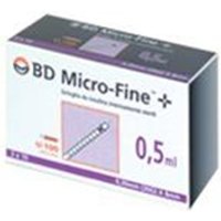 Becton Dickinson Siringa Insulina 0.5 ml Ago G30 30 Pezzi