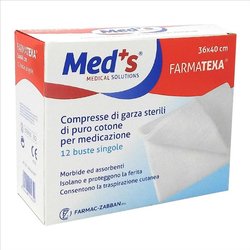 Garza Compressa Sterile 36X40X12Pz F.Z.