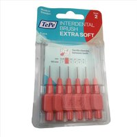 TePe Scovolini Interdentali Extra Soft Misura 2 0,5 mm Colore Corallo 6 Pezzi