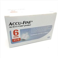 Roche Accu Chek Accu Fine Ago Per Penna Da Insulina 6 mm 31 G 100 Pezzi