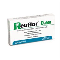 Italchimici Reuflor D 3 800 Integratore Fermenti Lattici 20Compresse