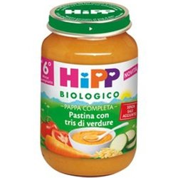 Hipp Pappa Completa Pastina Con Verdure Miste 190 G