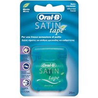 Oral-B Satin Tape Filo Interdentale Satin Tape al Sapore di Menta, 25 Metri