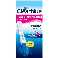 Clearblue Test Gravidanza Flip Click Rilevazione Rapida 1 Pezzo Clearblue Test Gravidanza Flip Click Rilevazione Rapida 1 Pezzo