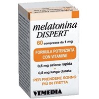 Vemedia Pharma Melatonina Dispert Integratore Alimentare 60 Compresse 1 mg