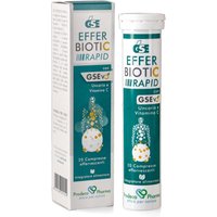 GSE Biotic - Efferbiotic Rapid Integratore, 20 Compresse Effervescenti