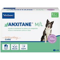Virbac Anxitane M/L - Integratore Virbac ansitane m/l per lo stress del cane, 30 compresse