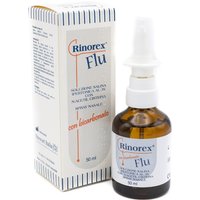 Stewart Rinorex Flu spray nasale soluzione salina ipertonica 3%, 50ml