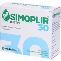 Shedir Pharma Simoplir integratore 30 - Probiotico per la flora intestinale, 12 bustine