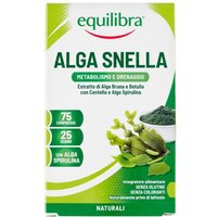 Equilibra Alga Snella Integratore per il Metabolismo e Drenaggio, 75 compresse