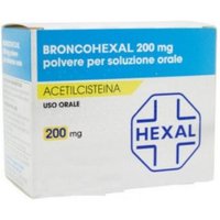Broncohexal 200mg Polvere per Soluzione Orale, 30 Bustine