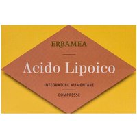 Erbamea Acido Lipoico Integratore Concentrazione e Memoria, 24 Compresse