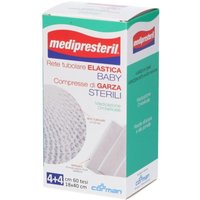 Medipresteril Rete Tubolare Elastica Ombelico + Compresse Di Garza Sterili