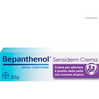 Bepanthenol Sensiderm Crema Lenitiva per Dermatite Atopica Eczema e Prurito, 20g