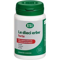 ESI Le Dieci Erbe - Integratore +Forte per Regolarità Intestinale, 100 Ovalette
