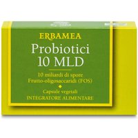 Erbamea Probiotici 10 MLD Integratore Alimentare, 24 capsule
