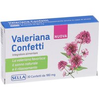 Sella Valeriana - Integratore per il sonno e il rilassamento, confetti di valeriana 30 pezzi