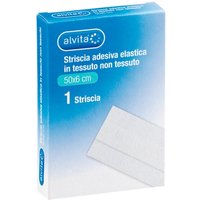 Alvita Striscia Adesiva Elastica in TNT 50 x 6 cm, 1 striscia