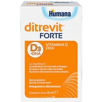 Humana Ditrevit Forte Integratore Alimentare, 15ml