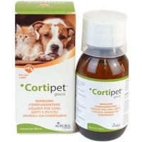 Aurora Biofarma Cortipet Gocce per Cani e Gatti per il Sistema Immunitario, 100ml