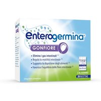 Enterogermina Gonfiore Integratore con Probiotici Estratti Vegetali ed Enzimi Digestivi, 20 Bustine