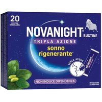 Sanofi Novanight - Tripla Azione Integratore Alimentare, 20 Bustine
