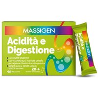 Massigen Acidità e Digestione Integratore Alimentare, 24 bustine orosolubili