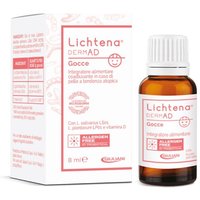 Lichtena DermAD Gocce Integratore Alimentare Dermatite Atopica, 8ml