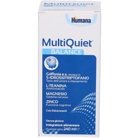 Humana MultiQuiet - Balance Integratore Alimentare per il Rilassamento Diurno, 240ml