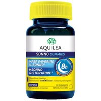 Aquilea Sonno Gummies Integratore Alimentare Sonno e Relax, 30 Gummies