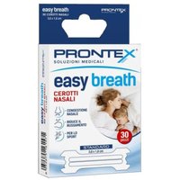 Prontex Easy Breath Cerotti Nasali Misura Standard 5.6 x 1.8 cm, 30 Pezzi