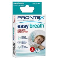 Prontex Easy Breath Cerotti Balsamici da Applicare sugli Abiti, 6 Pezzi