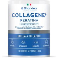 Stardea Collagene + Keratina Integratore Bellezza dei Capelli, 300g