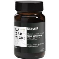 Lazartigue Repair - Forza e Lucentezza Integratore Per Capelli e Unghie, 30 capsule