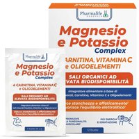 Pharmalife Research Magnesio e Potassio Complex Integratore Alimentare, 12 bustine