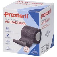 Presteril Benda Elastica Autoadesiva 7,5cm x 4,5m colore Nero