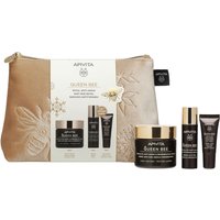 Apivita Cofanetto Regalo Queen Bee con Crema Viso Antirughe Texture Leggera 50ml + Mini Siero Anti-età e Ridensificante 10ml + Mini Crema Contorno Occhi Antietà e Rivitalizzante 5ml