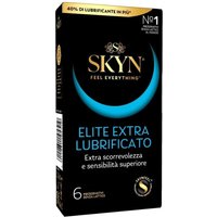 Skyn Elite Extra Lubrificato Profilattico, 6 preservativi