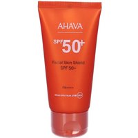 Ahava Facial Skin Shield Protezione Solare Viso SPF50+, 50l