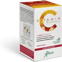 Aboca Vitamin C Naturcomplex Integratore Difese Immunitarie Tono e Memoria, 30 Compresse